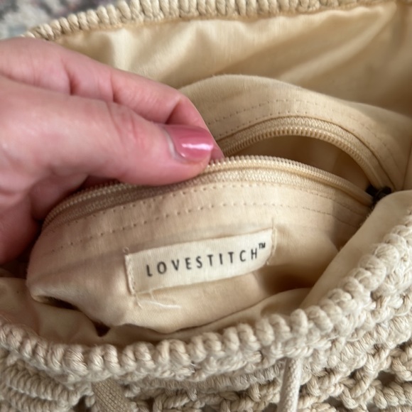 Boho macrame backpack - Picture 4 of 4